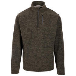 Trespass Farnworth micro-polaire homme demi-zip Bleu Marl