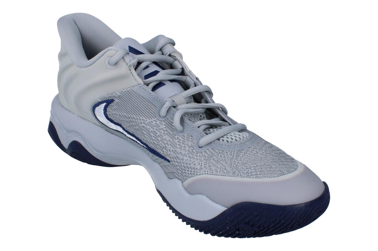 Nike Giannis Immortality 4 Wolf Grey Midnight Navy — foto 4