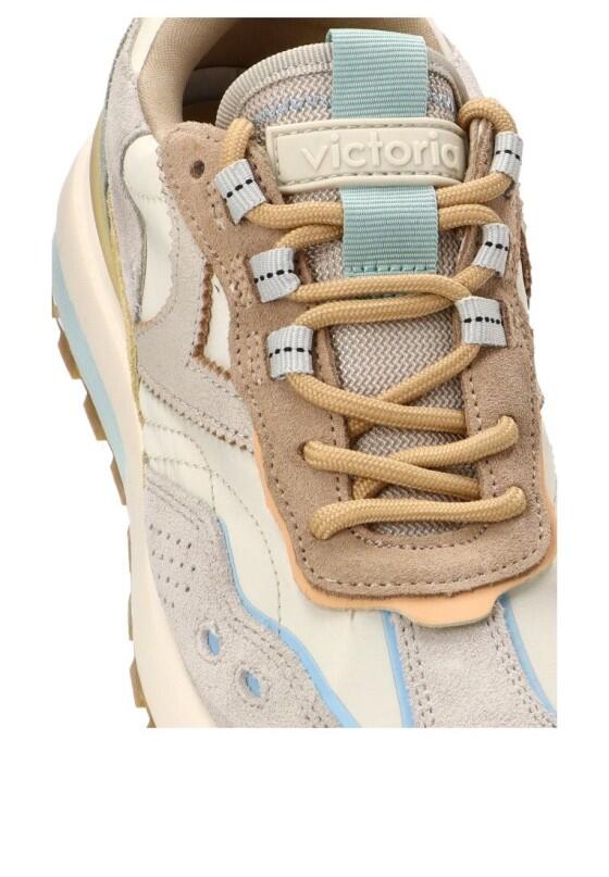 Deportivas Casual Mujer Suela Plana - Modelo 1156116 Beige 6/6