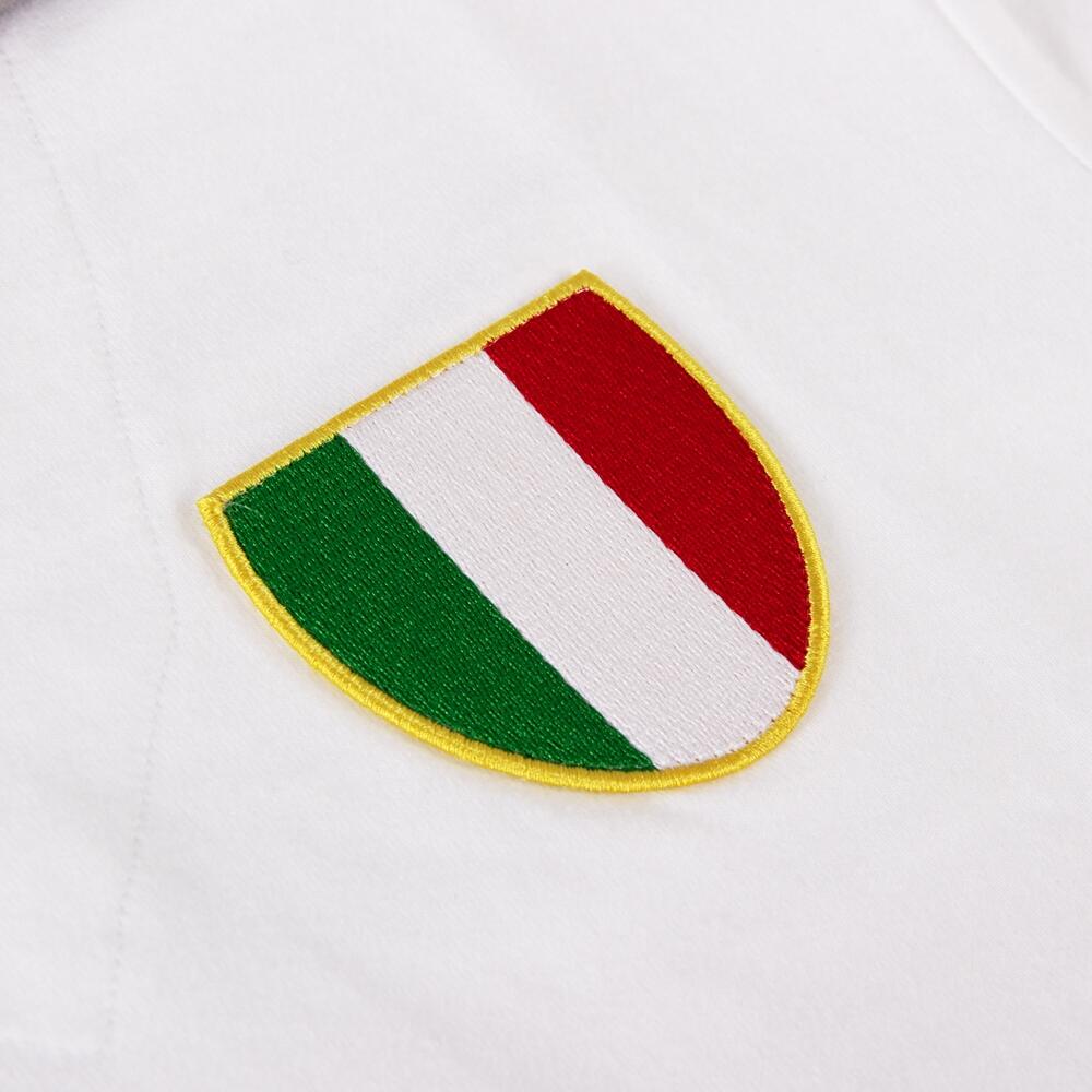 Retro Voetbalshirt - Heren - AC Milan 1963 - Finale van Europacup I - Wit 3/5