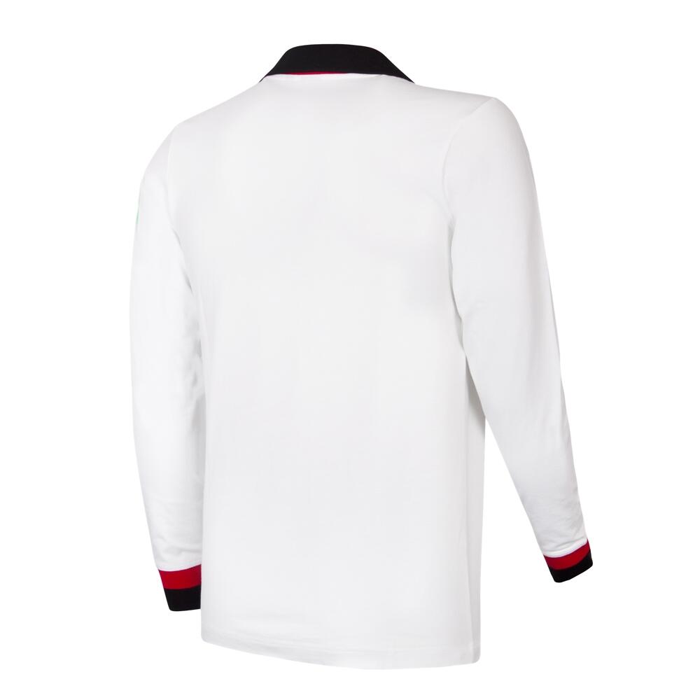 Retro Voetbalshirt - Heren - AC Milan 1963 - Finale van Europacup I - Wit 2/5