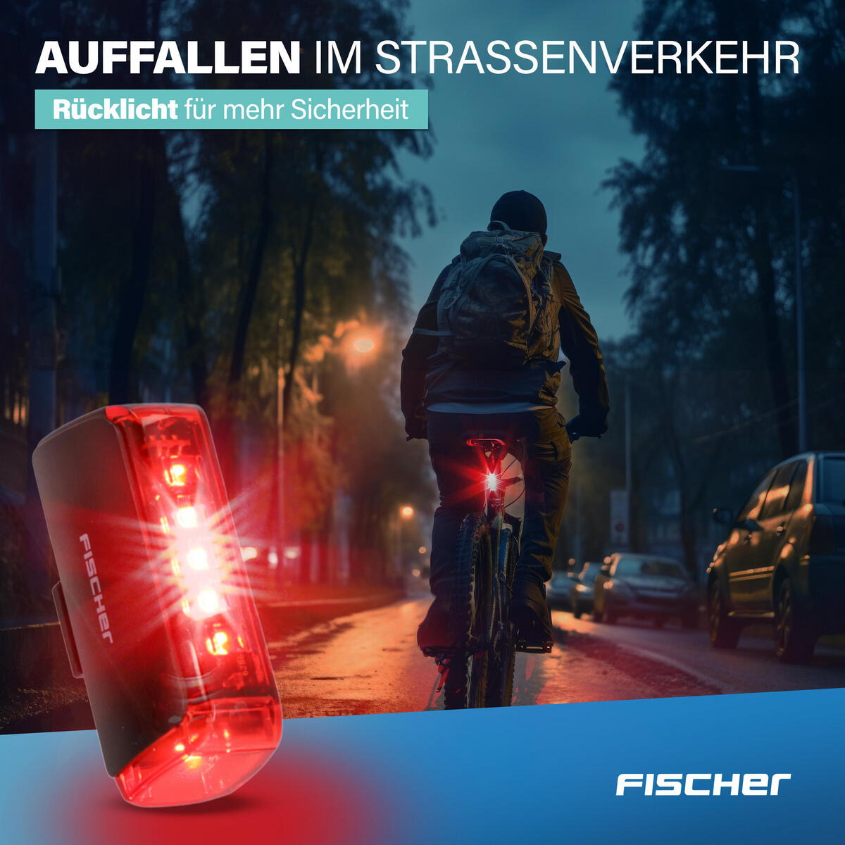 FISCHER Akku Beleuchtungsset TWIN 80/40/20 Sensor 2.0 4/7