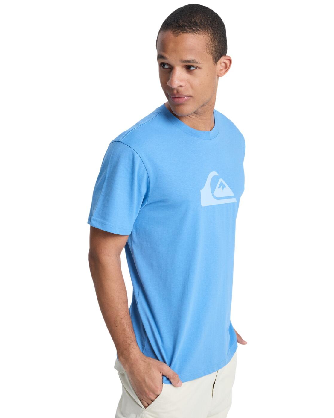 Camiseta de manga corta EV COMP LOGO Azul Hombre 3/4