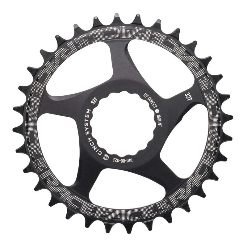 Plateau Direct Mount - noir matte 1/1