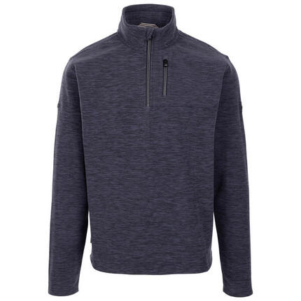 Trespass Farnworth polaire micro homme 1/2 zip - bleu chiné