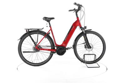 Tweedehands - raleigh bristol 8 city e-bike lage instap - zeer goed