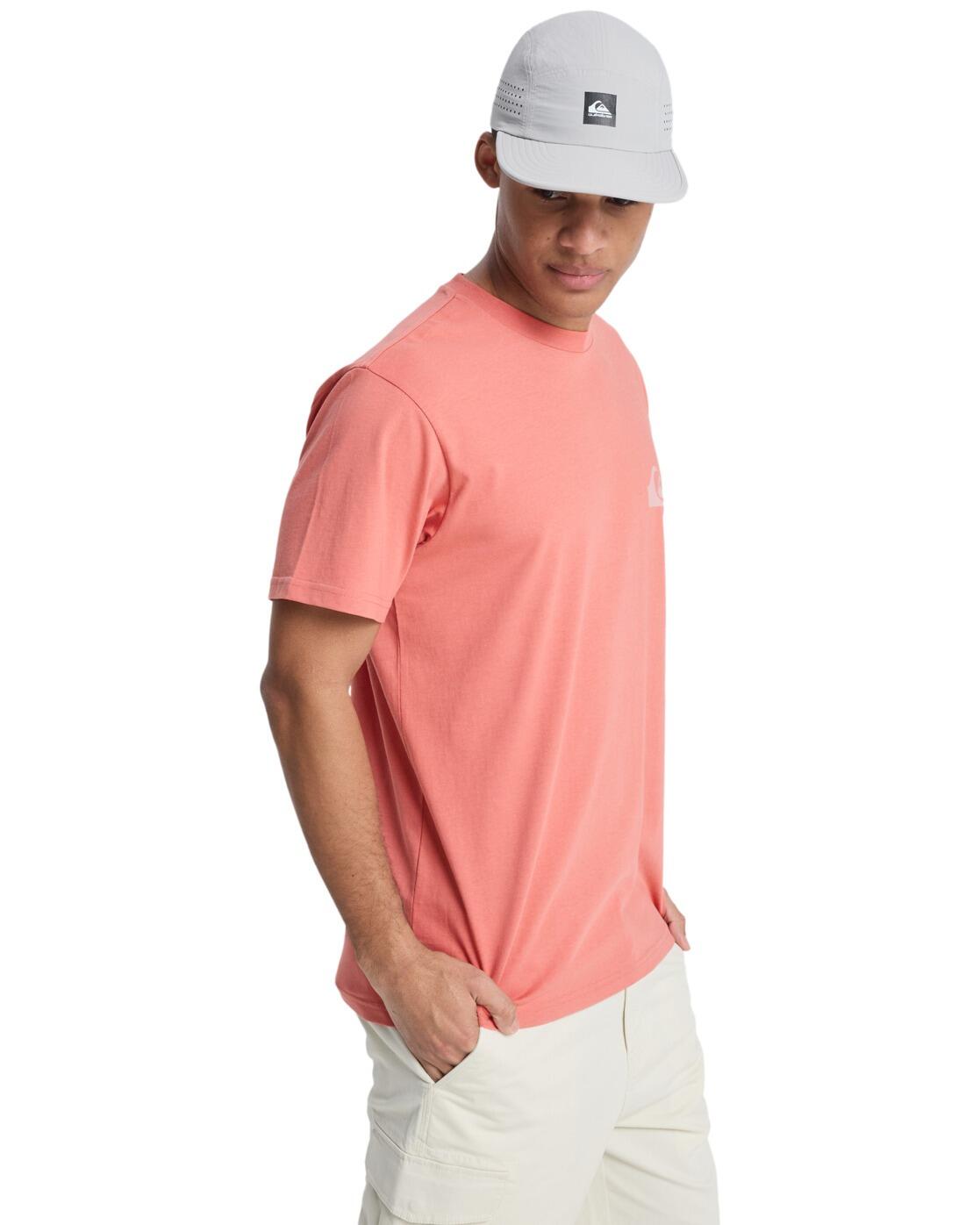 T-shirt à manches courtes EV MINI LOGO Rose Homme 3/4