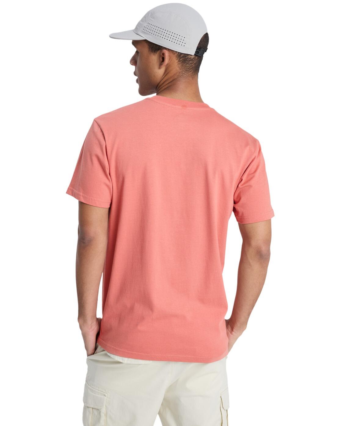 T-shirt à manches courtes EV MINI LOGO Rose Homme 2/4