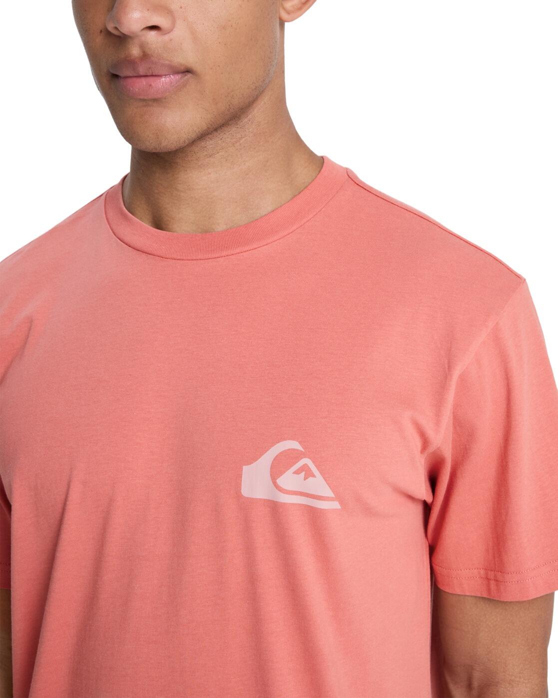 T-shirt à manches courtes EV MINI LOGO Rose Homme 4/4