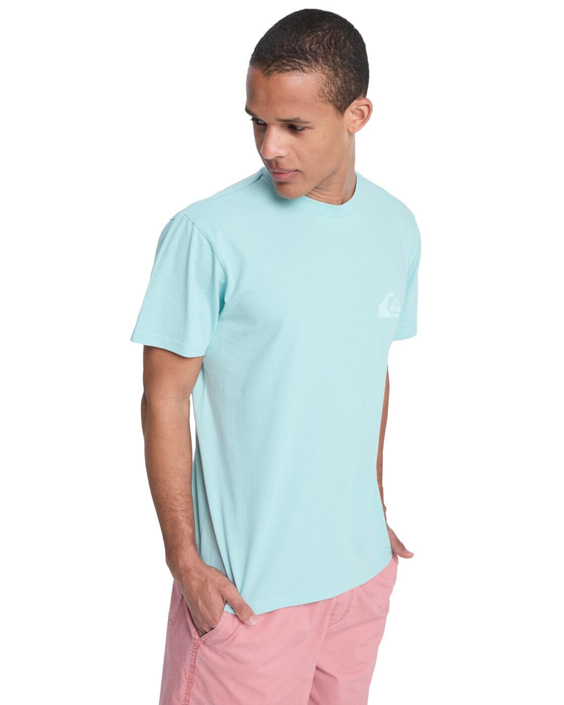 T-shirt à manches courtes EV MINI LOGO Bleu Homme 3/4