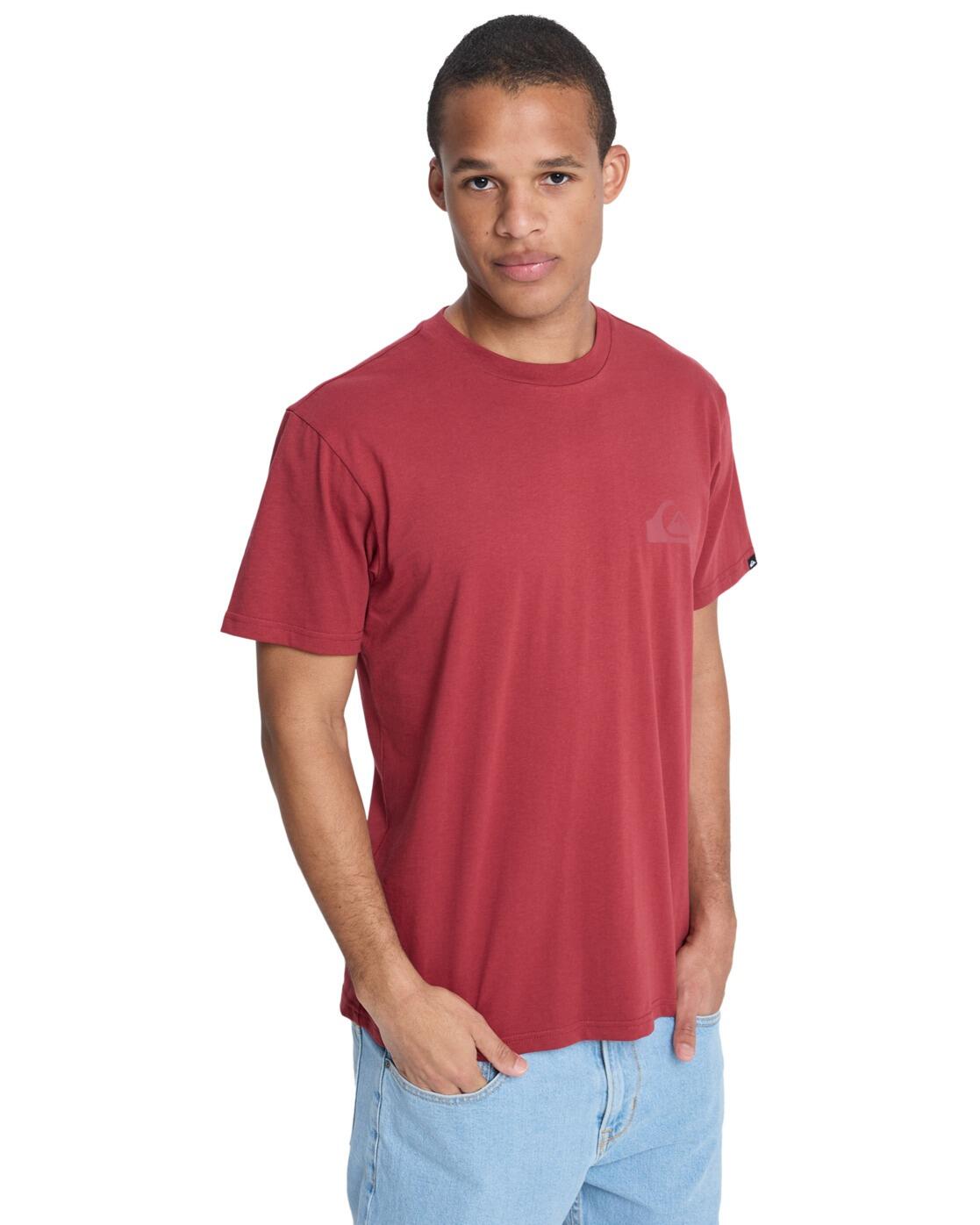 T-shirt à manches courtes EV MINI LOGO Rouge Homme 3/4