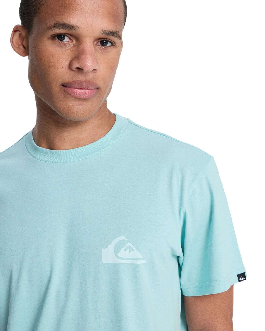 T-shirt à manches courtes EV MINI LOGO Bleu Homme 4/4
