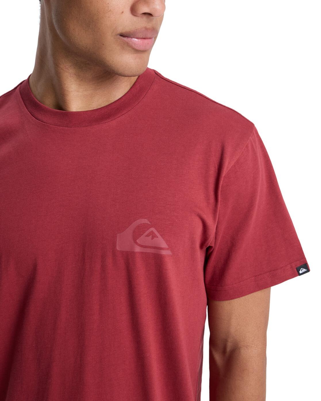 T-shirt à manches courtes EV MINI LOGO Rouge Homme 4/4