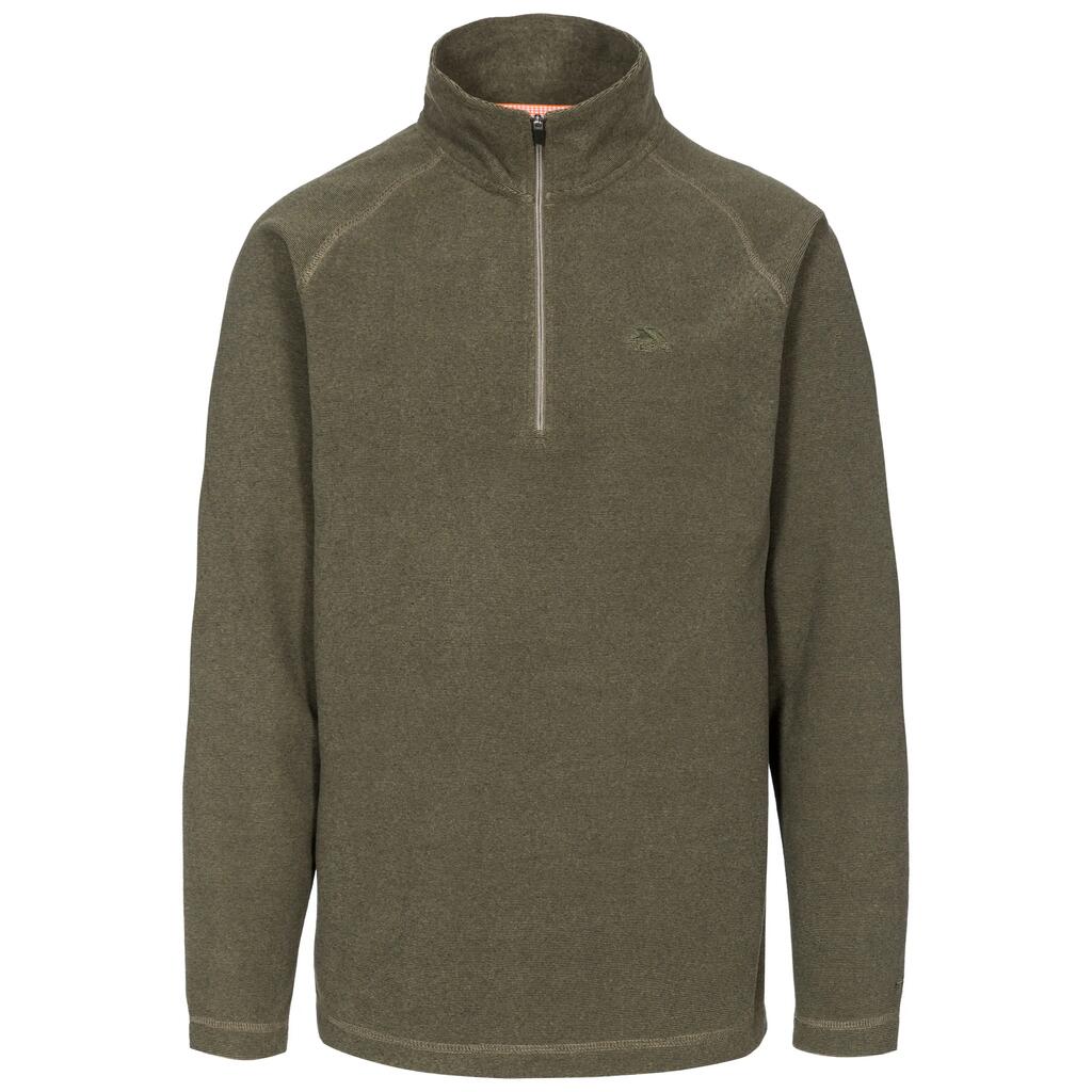Mens 1/2 Neck Zip Fleece Top - Keynote