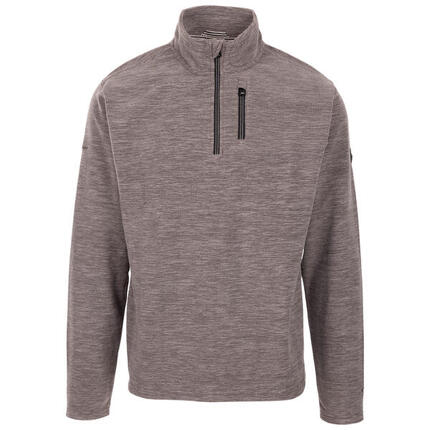 Trespass Farnworth polaire micro homme 1/2 zip - bleu chiné