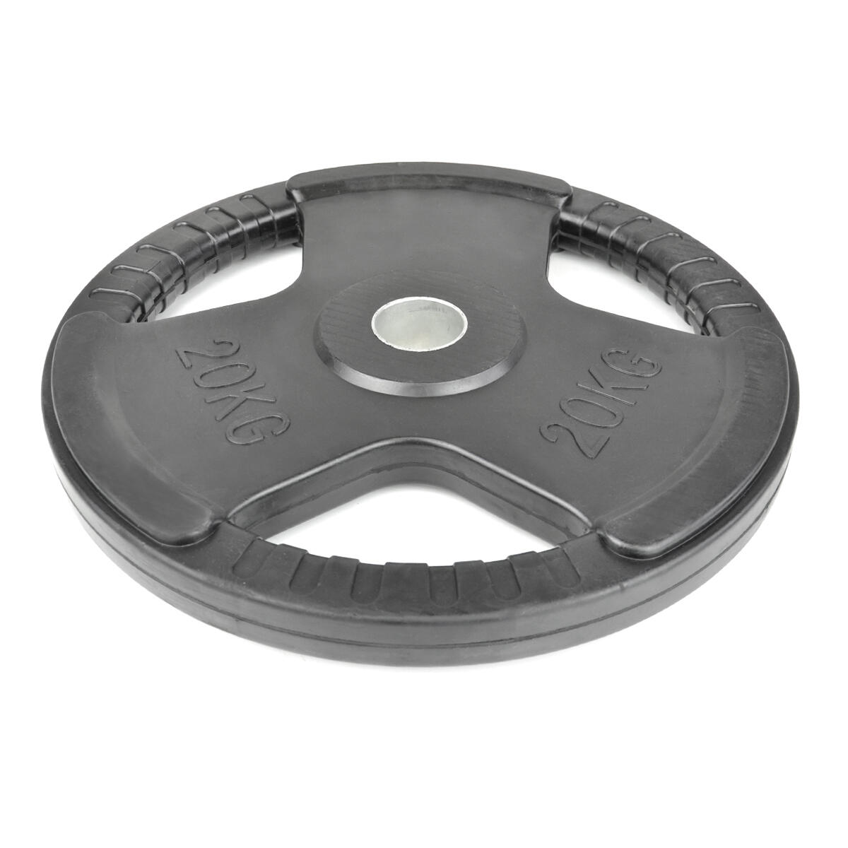 MASTER Pogumovaný olympijský kotouč MASTER 20 kg