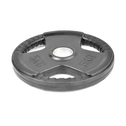Gummiertes Fitnessgewicht MASTER 5 kg
