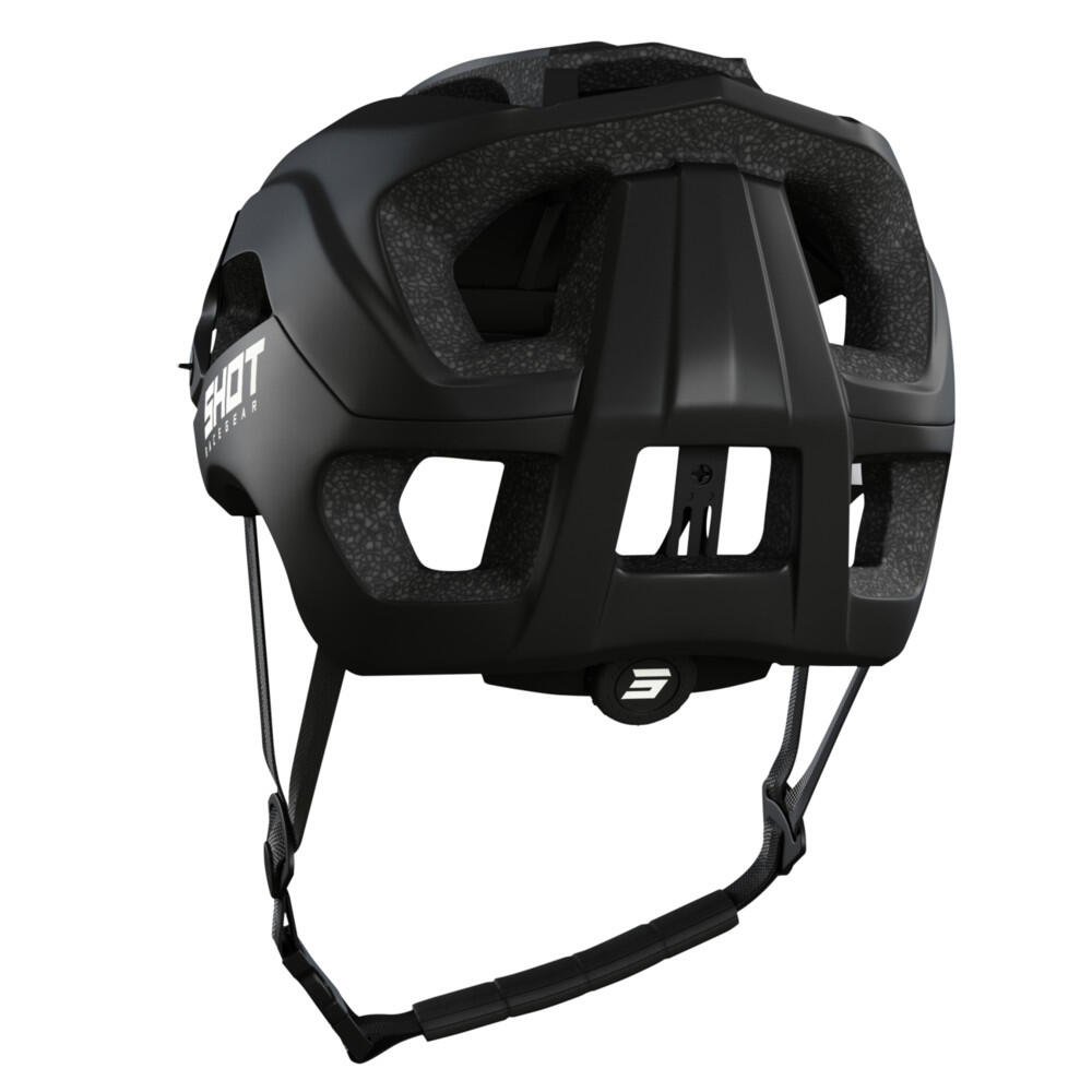 Helm Shot Climb Zwart Mat - Helmmaat - M (54-58cm) 3/4
