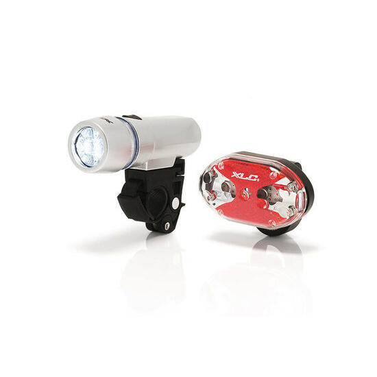 Set di luci anteriori e posteriori a LED XLC Triton/Thebe cl-s03 (x5)