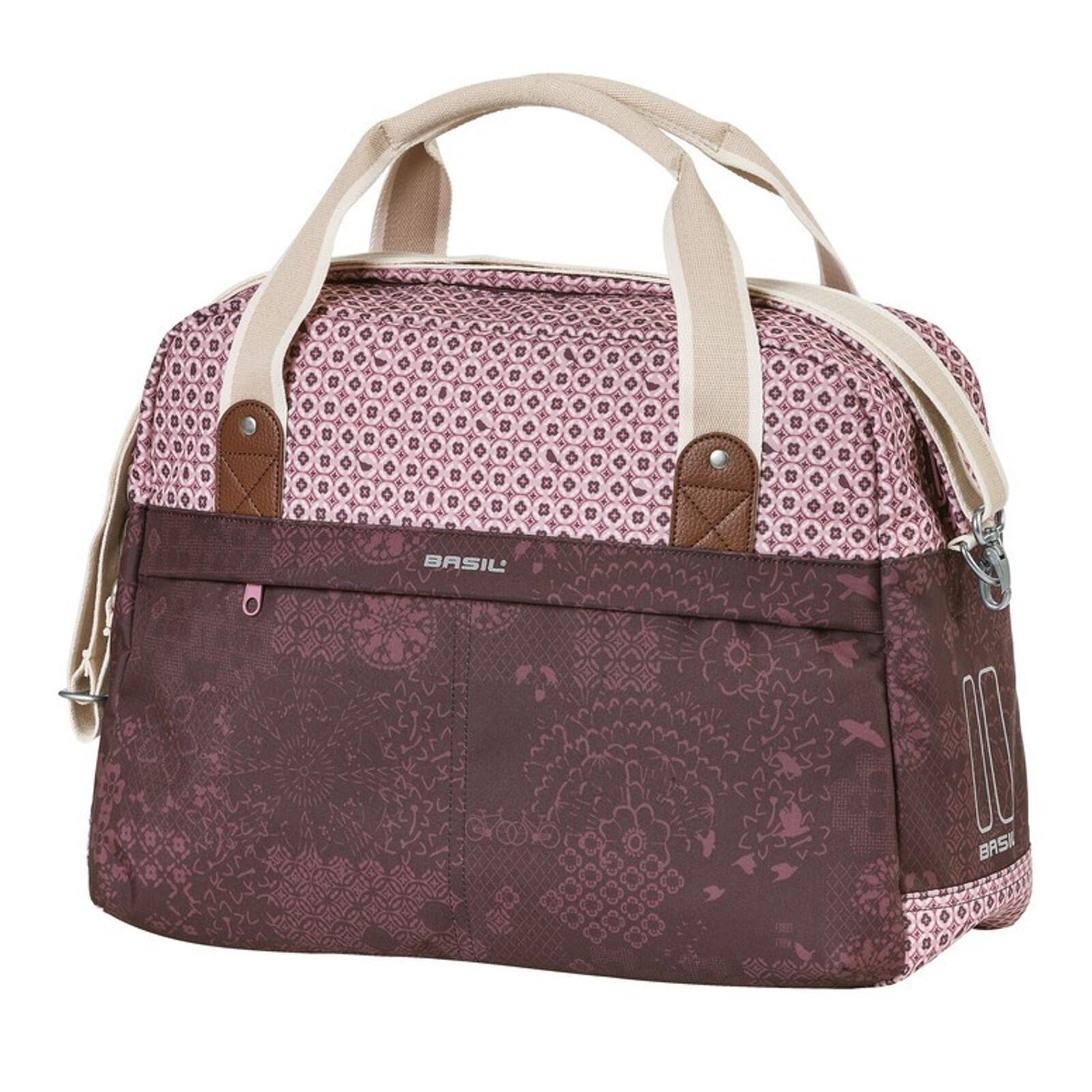 Basil - Sacoche De Porte-bagages "boheme-carry All - Sacoche Vélo - Rouge - Decathlon