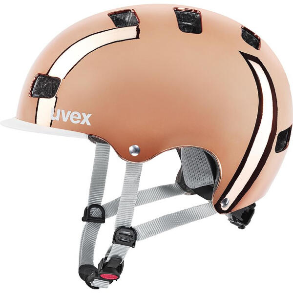 Kask rowerowy uvex hlmt 5 bike pro chrome 1/6