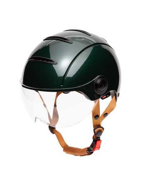 Capacete Jet ajustável Tandem Light Green 3/4