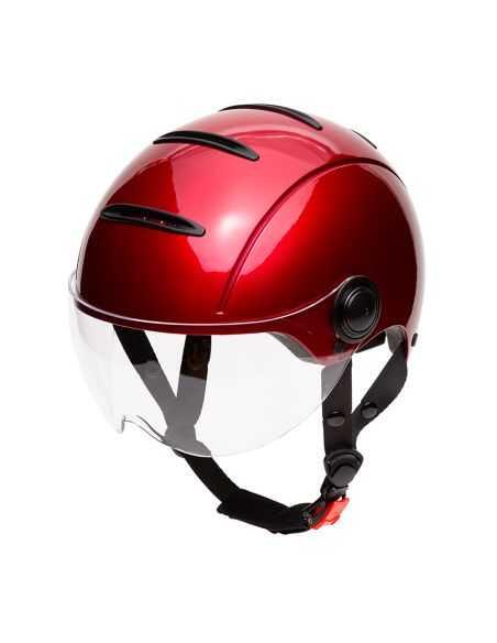 Capacete ajustável em jato Tandem Light Cherry 3/4