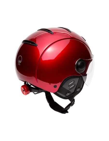 Capacete ajustável em jato Tandem Light Cherry 2/4