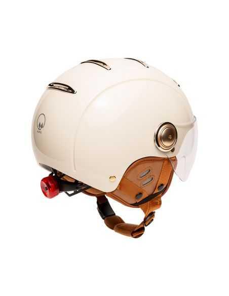 Casque jet ajustable Tandem Light Creme 2/4