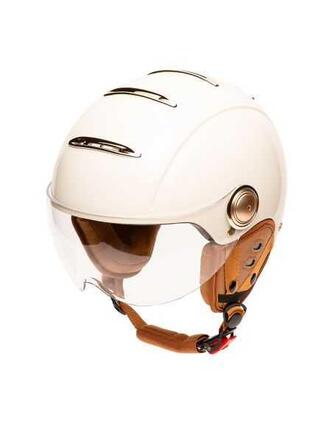 Tandem Licht Groen Verstelbare Jet Helm