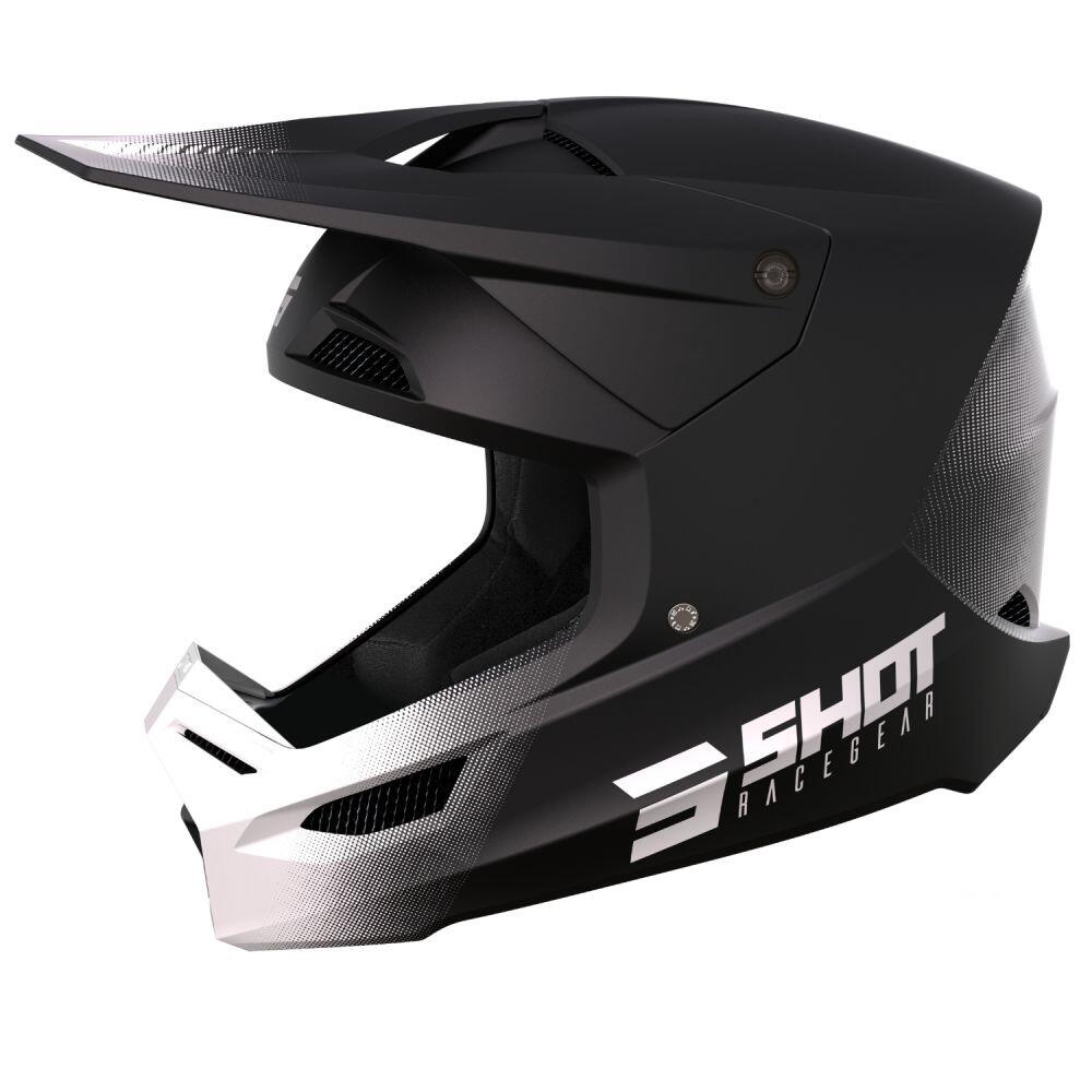 Shot Race Raw full-face helmet / Matte Black