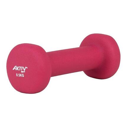 Hantel Neopren Aktivsport 0,5 kg rosa