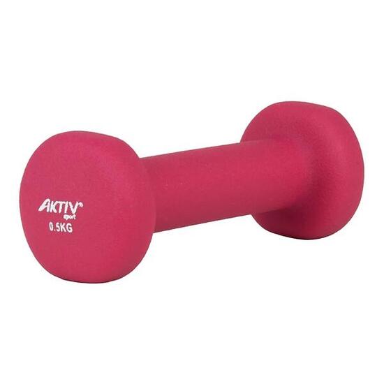 Hantel Neopren Aktivsport 0,5 kg rosa