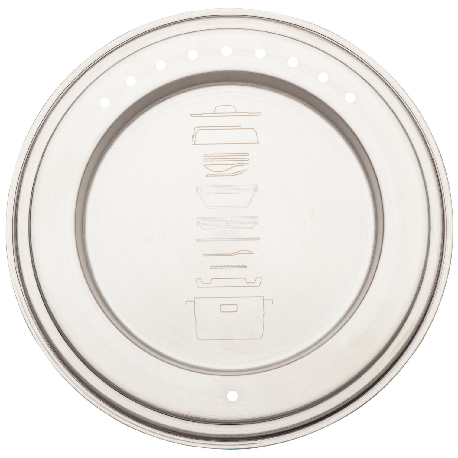 Set De Cuisine Inox 21 Pièces Léger - Popote Camp Du Randonneur - Camping - Trek 5/9