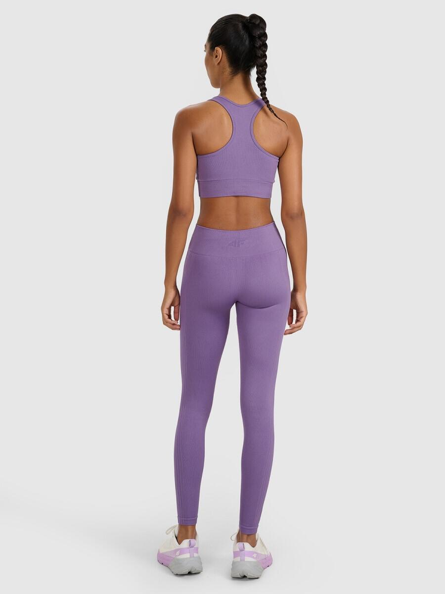 Leggings de yoga sin costuras de talle alto 5/6