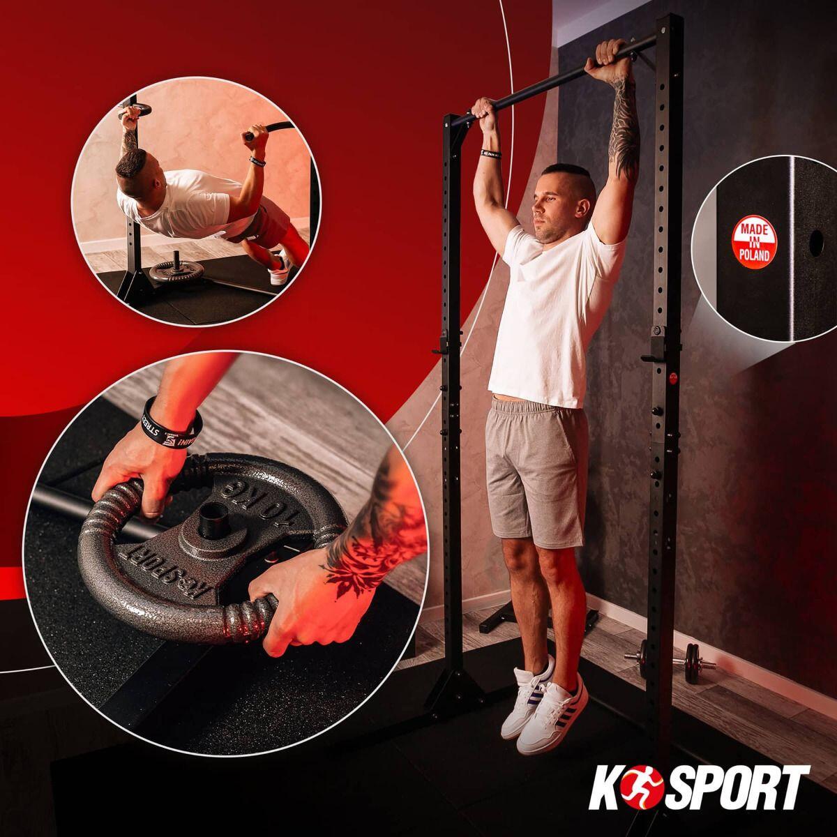 Half-rack avec barre de traction 2/7