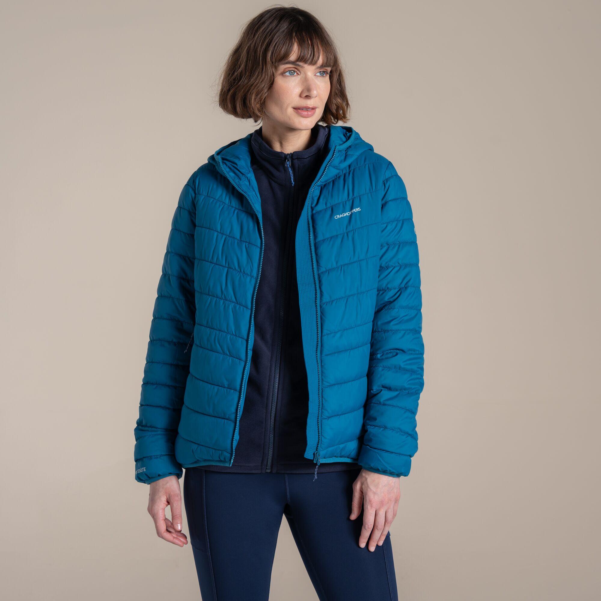Veste Compresslite IX isolante à capuche pour femme 3/7