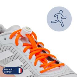 Lacets Élastiques Course Running Confort Optimal en Silicone - noir