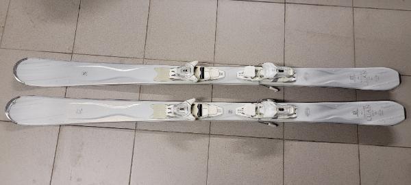 salomon constellation luan skis QST 94 2026 they are also capable on hard snow Julie's Review-Salomon Luan Skis 2017-Skis.com