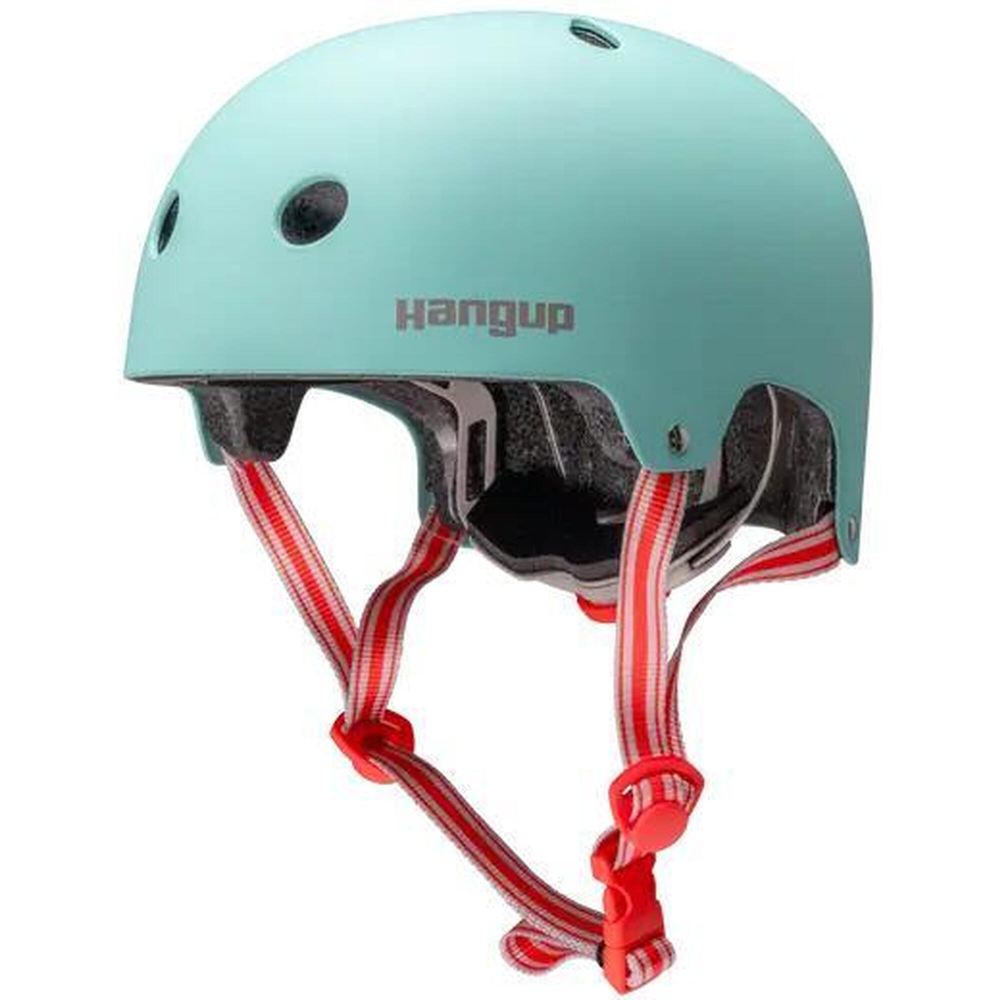 Hangup - Hangup Ajustable Skate Casque - 56-60 - Mint Green - Casque - Vert - 56-60 Cm - Decathlon