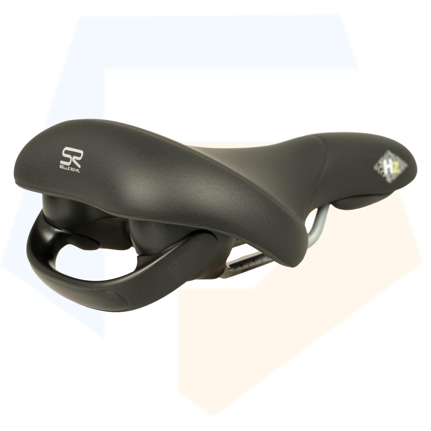 Selle Royal HZ Herz Fietszadel Met Handgreep - E-bike - Unisex - Zwart 2/7
