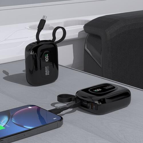 Batteria esterna Dudao K32 10000 mAh, USB-C/Lightning - Nero 4/7