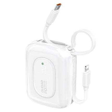 Dudao K32 22,5 W, 10 000 mAh, bateria zewnętrzna, kabel USB-C/Lightning