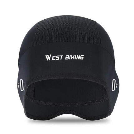 Mütze Sommer Kühlend aus Seide Schwarz