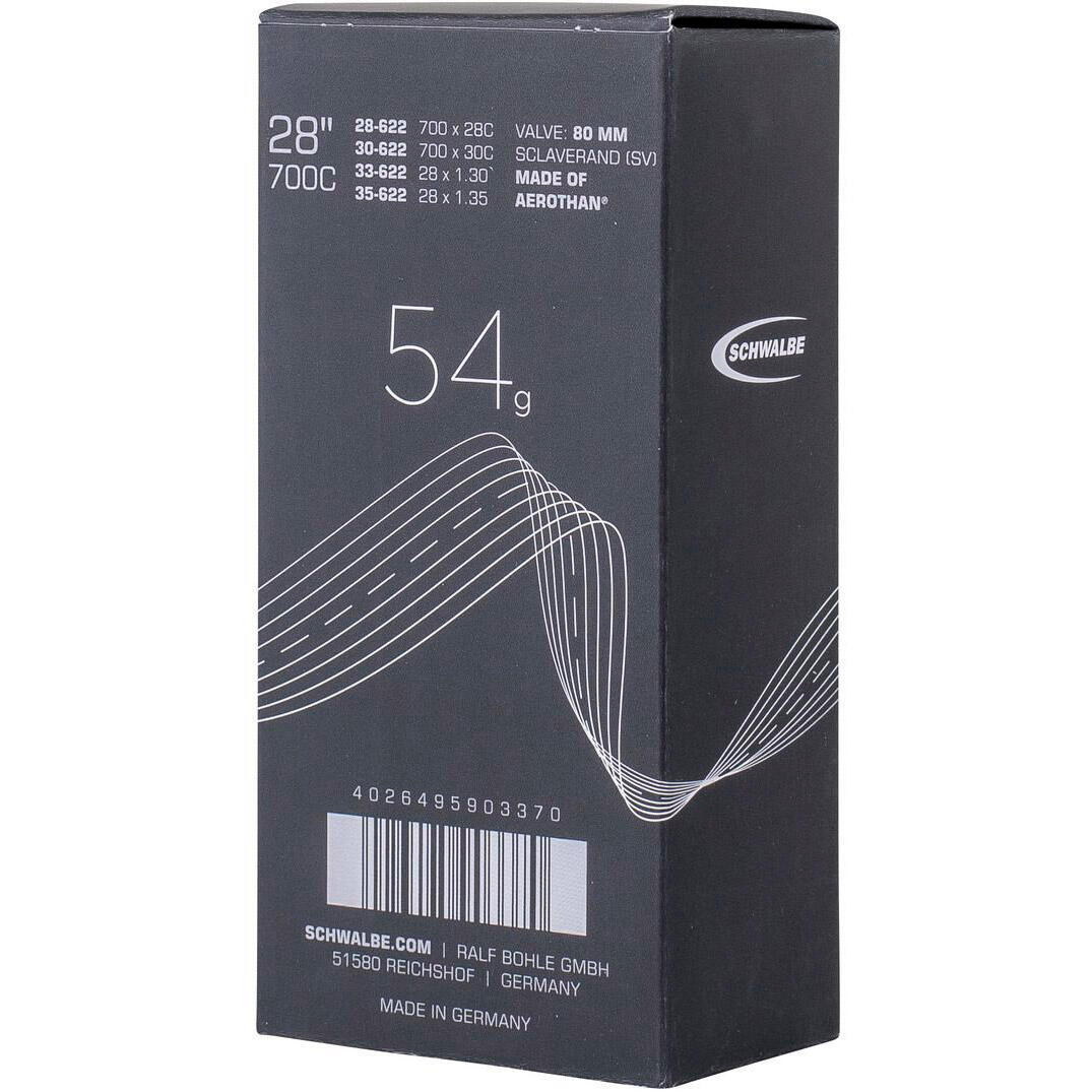 CAMARA SCHWALBE SV16E AEROTHAN 28"/700 PRESTA 80mm 2/4