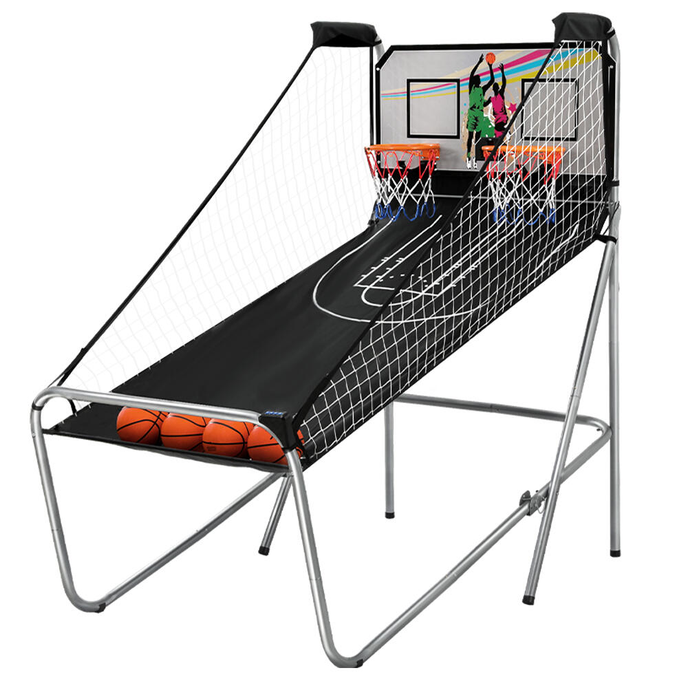 Basketball Arcade Game Electronic Scorer 8 Games Double Shoot