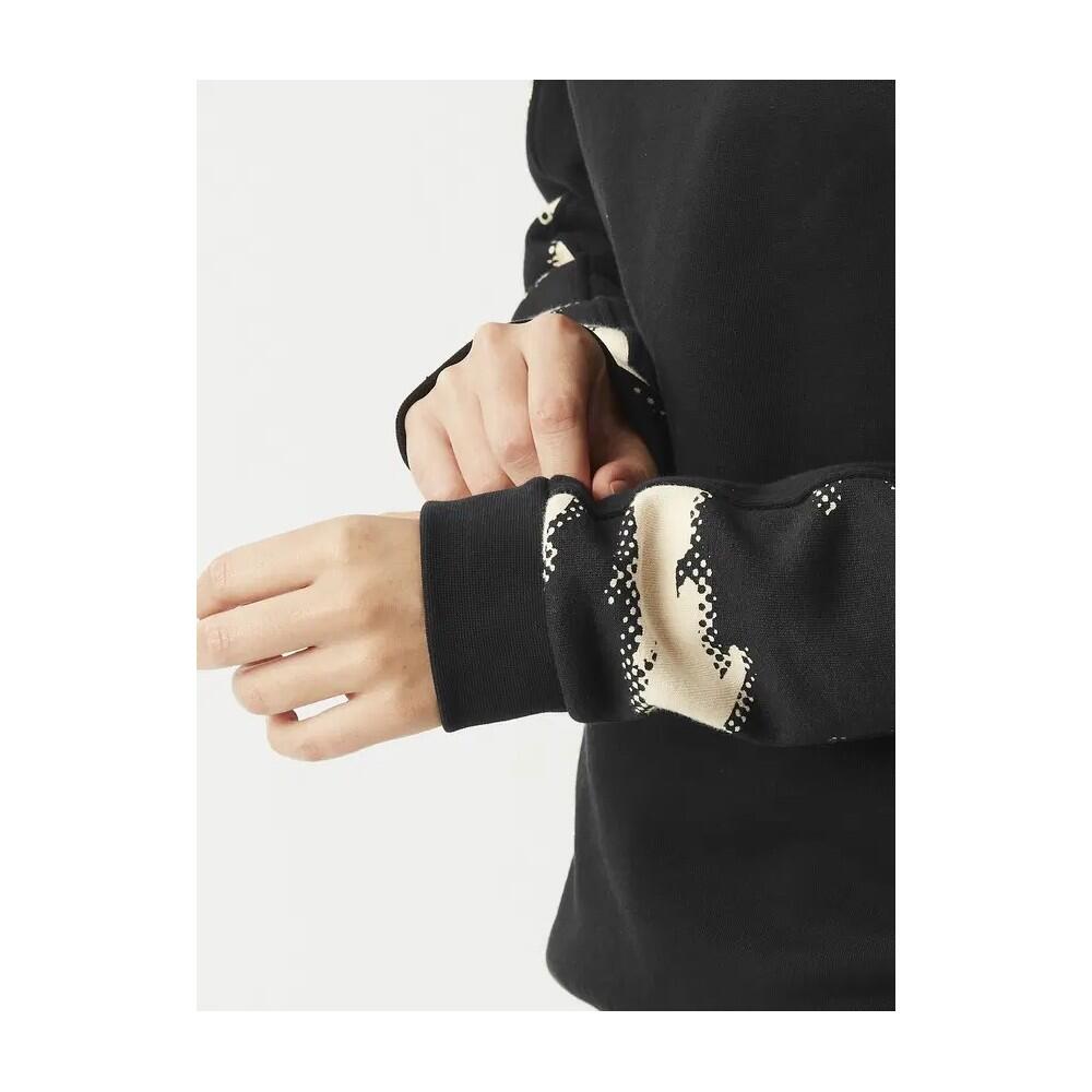Sweat en Coton Picture "BLAYR PRINTED CREW" S Noir 6/6