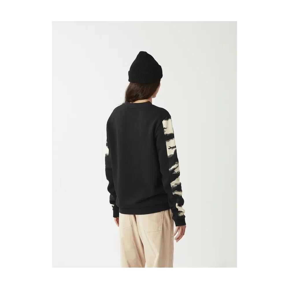 Sweat en Coton Picture "BLAYR PRINTED CREW" S Noir 5/6