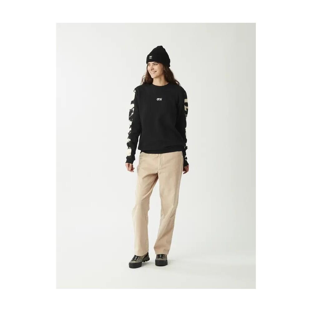 Sweat en Coton Picture "BLAYR PRINTED CREW" S Noir 4/6