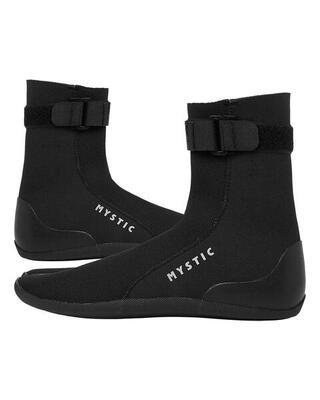 Mystic roam sock 3mm split toe zwart